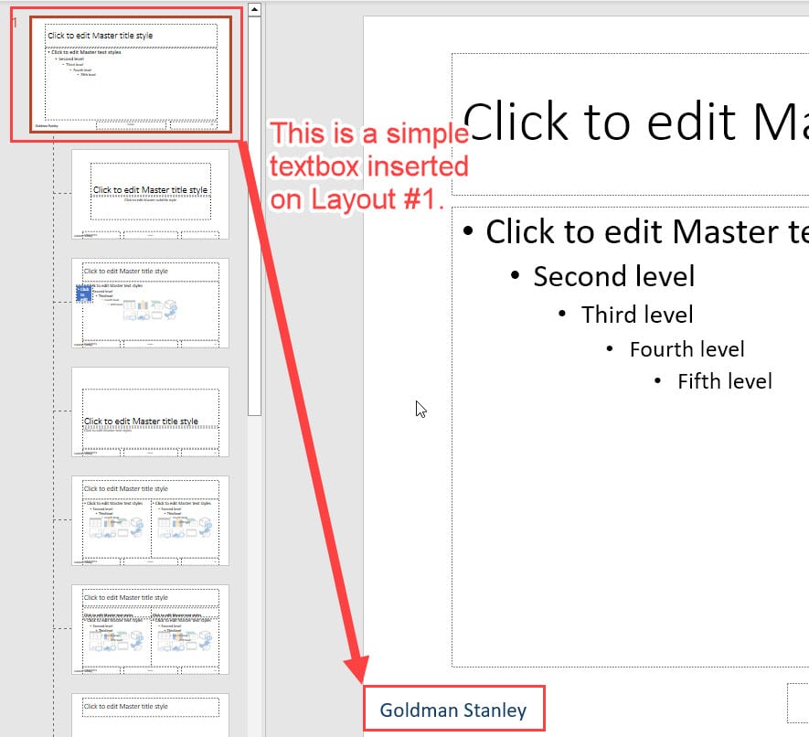 Adding the Company Logo on the PowerPoint Slide Master Adding the Company Logo on the PowerPoint Slide Master