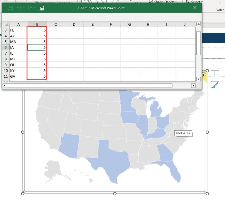 Entering State Information for a U.S. Property Map Entering State Information for a U.S. Property Map