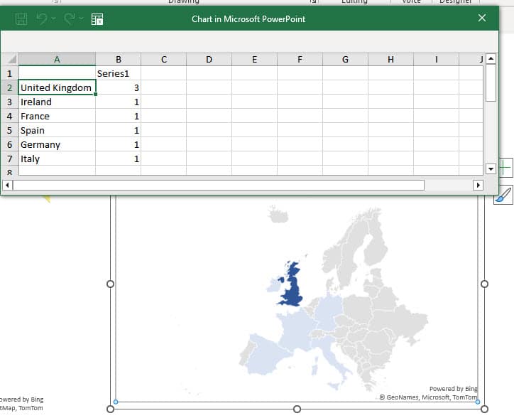 European Office Location Map European Office Location Map